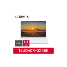 LG전자 울트라PC 15UD40R-GX56K 대학생 인강용 회사원 15인치 가성비 노트북 